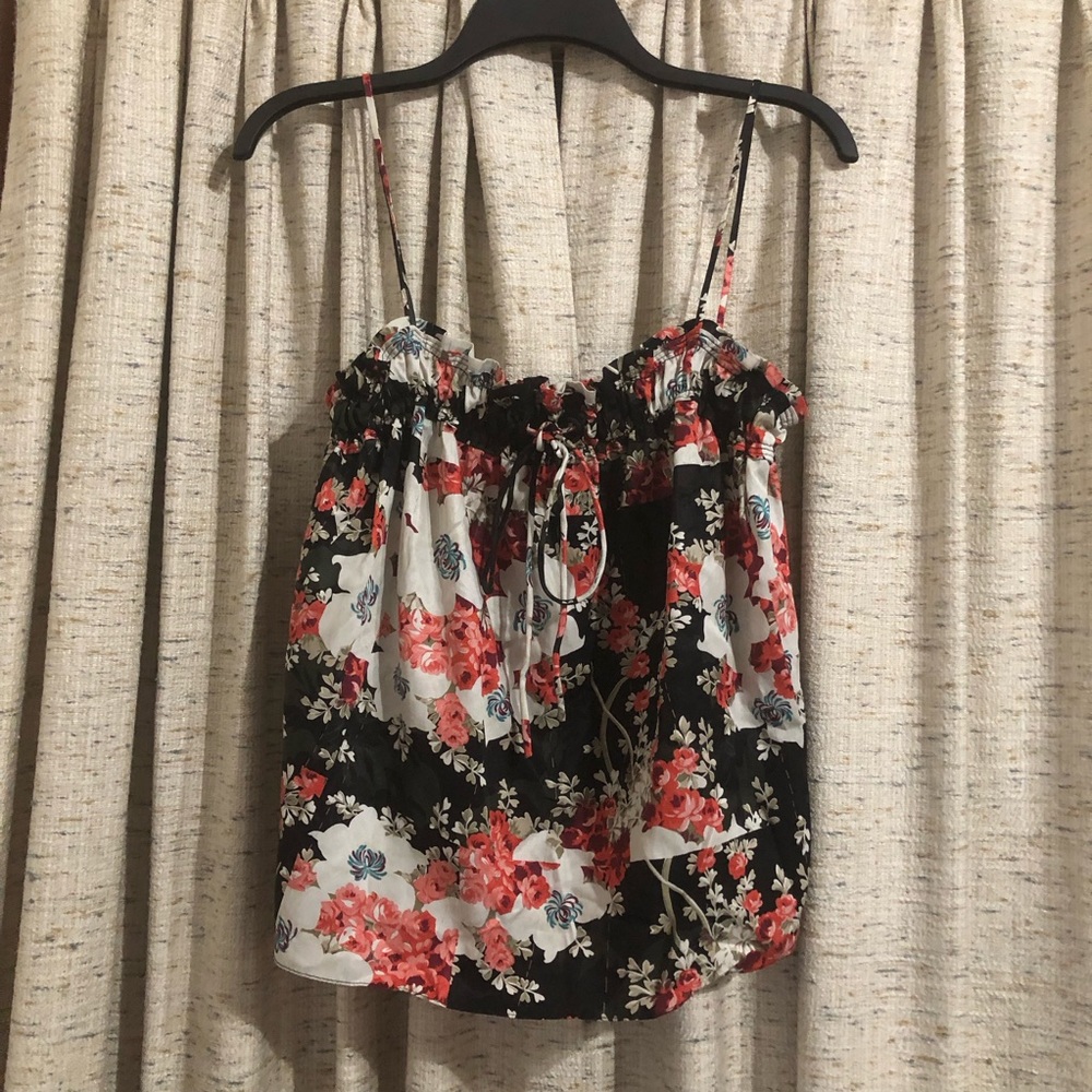 Rag & Bone Floral Print Lizzie Camisole